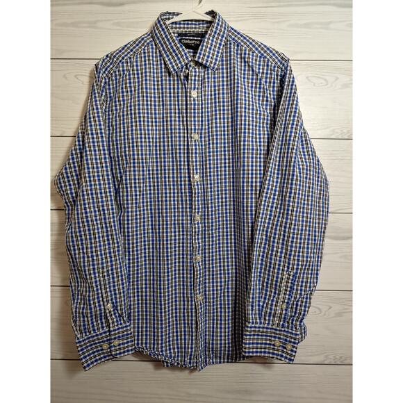 Mens Claiborne Slim Fit Button Front sz L - Picture 1 of 4